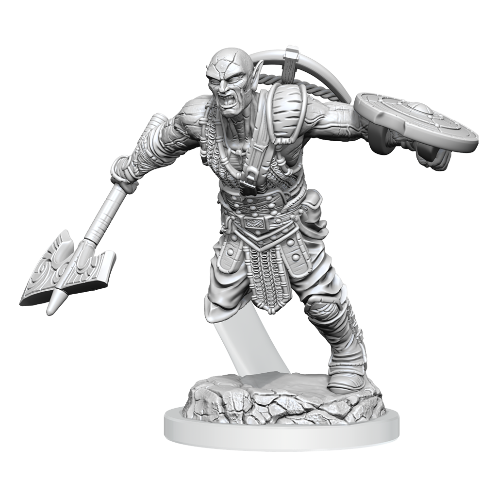 D&D Nolzur's Marvelous Miniatures: Earth Genasi Fighter