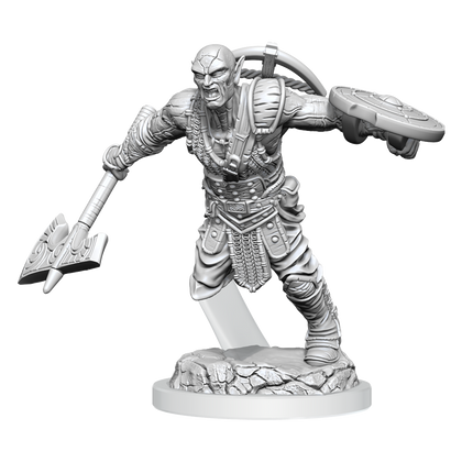 D&D Nolzur's Marvelous Miniatures: Earth Genasi Fighter - 1