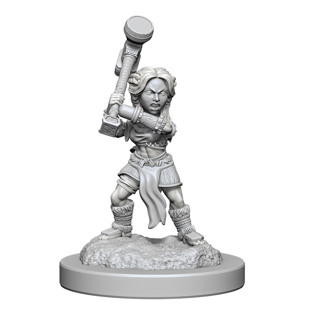 D&D Nolzur's Marvelous Miniatures: Halfling Barbarians