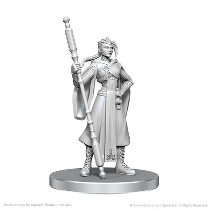 PRE-ORDER - Critical Role Unpainted Miniatures: Beauregard Lionett & Caleb Widogast - 1