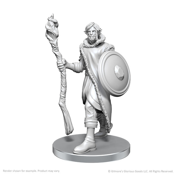 Critical Role Minis: Clasp Cutthroat & Enforcer - 2 Unpainted D&D Figures - Ready To Paint & Play!