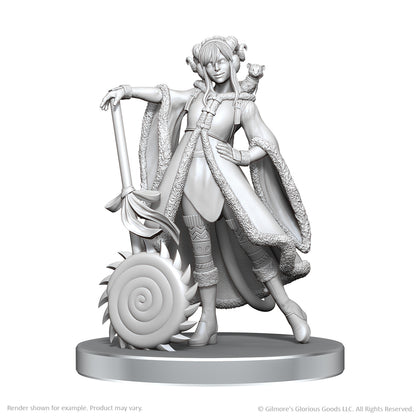 PRE-ORDER - Critical Role Unpainted Miniatures: Jester Lavorre & Fjord Stone - 1