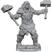 D&D Frameworks: Goliath Barbarian Male - Unpainted and Unassembled