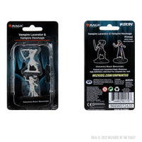 Magic: the Gathering Unpainted Miniatures - Vampire Lacerator & Vampire Hexmage