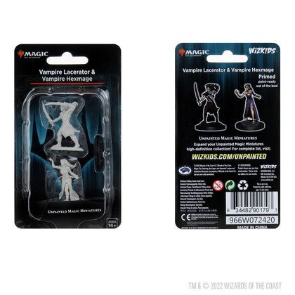 Magic: the Gathering Unpainted Miniatures - Vampire Lacerator & Vampire Hexmage - 1