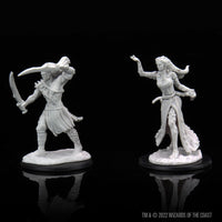 Magic: the Gathering Unpainted Miniatures - Vampire Lacerator & Vampire Hexmage