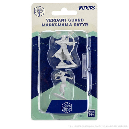 Critical Role Unpainted Miniatures: Verdant Guard Marksman & Satyr - 1