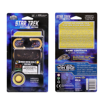 Star Trek: Attack Wing  Card Pack - Hirogen Warship - 1