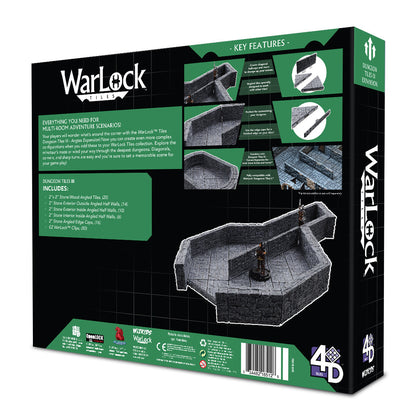 WarLock™ Tiles: Expansion - Dungeon Tile III - Angles - 2