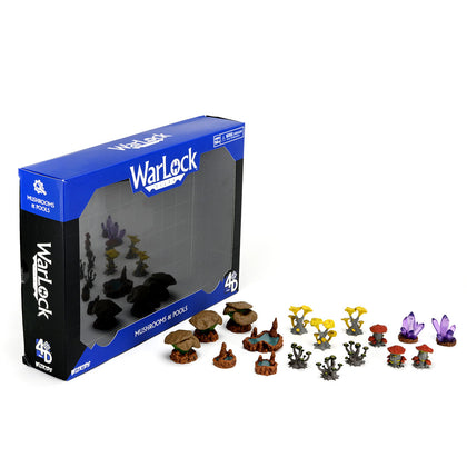 WarLock Tiles: Accessory - Mushrooms & Pools - 1
