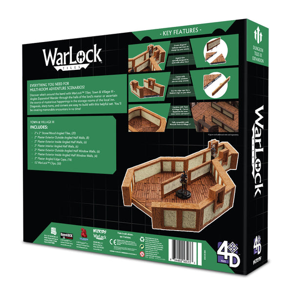 WarLock Tiles: Expansion - Town & Village III - Angles – WizKids