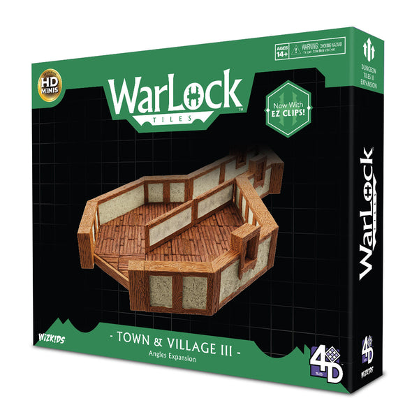 Dungeons and Dragons deals Warlock Tiles Town and Village III 4D Tiles Curve Expansion