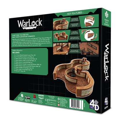WarLock™ Tiles: Expansion - Town & Village III - Curves - 2