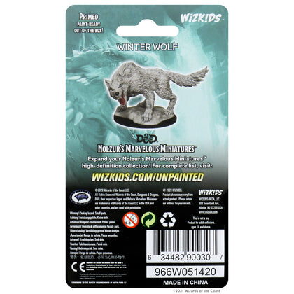 D&D Nolzur's Marvelous Miniatures - Winter Wolf - 2