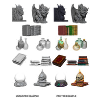 WizKids Deep Cuts  Unpainted Miniatures: Wizards Room
