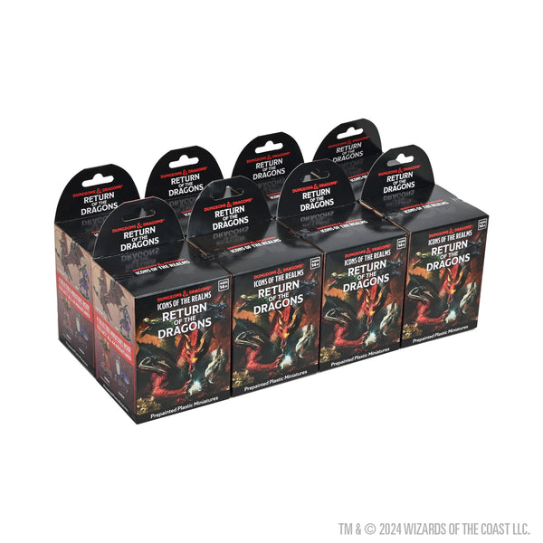wizkids booster box WizKids D&D Icons of the Realms Seas & Shores Booster Box