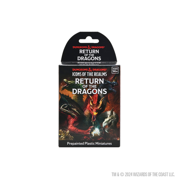 D&D Icons of the Realms: Return of the Dragons 8 Ct. Booster Brick WizKids D&D Icons of the Realms: Return of the Dragons 8 Ct. Booster Brick WizKids