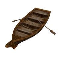 WizKids Deep Cuts: Rowboat & Oars