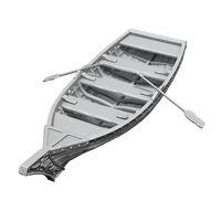 WizKids Deep Cuts: Rowboat & Oars