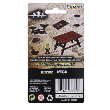 WizKids Deep Cuts  Unpainted Miniatures: Workbench & Tools - 2