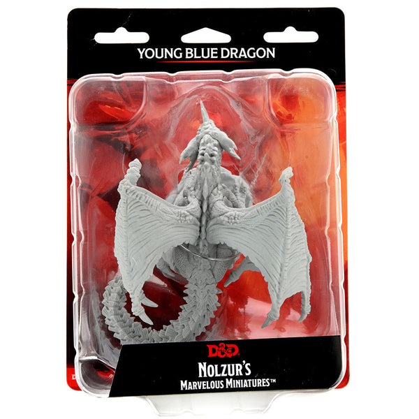 D&D Nolzur's Marvelous Miniatures: Young Blue Dragon – WizKids