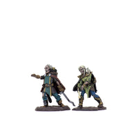 WizKids Wardlings Painted RPG Figures: Zombie (Male) & Zombie (Female)