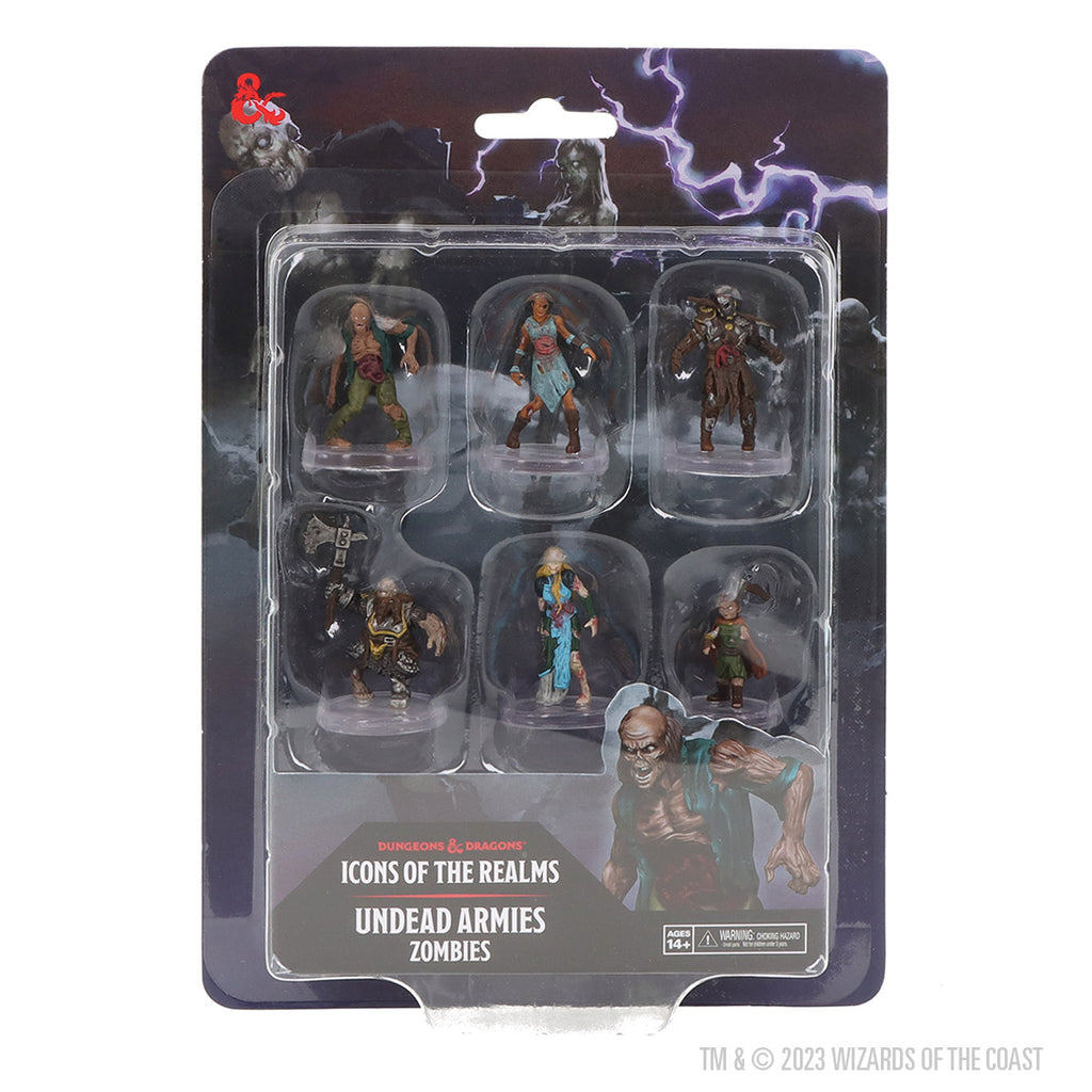 Miniaturas D&D WizKids D&D Icons Of The Realms – Juego De Miniaturas Undead Armies: Zombies Para Tus Partidas De Rol Miniaturas D&D WizKids D&D Icons Of The Realms – Juego De Miniaturas Undead Armies: Zombies Para Tus Partidas De Rol