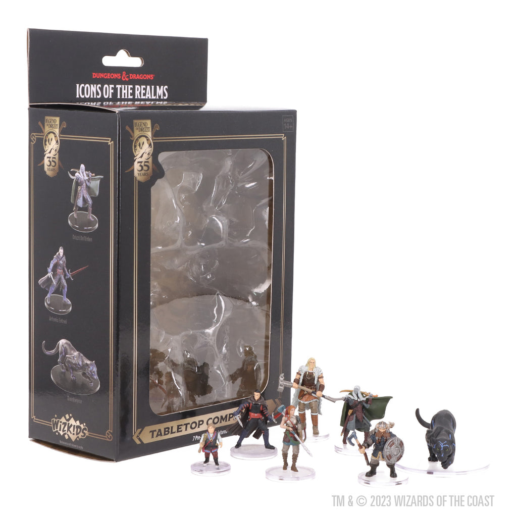 WizKids D&D Icons of The Realms: Waterdeep Dragon Heist City of The  Dead Premium Set : Toys & Games