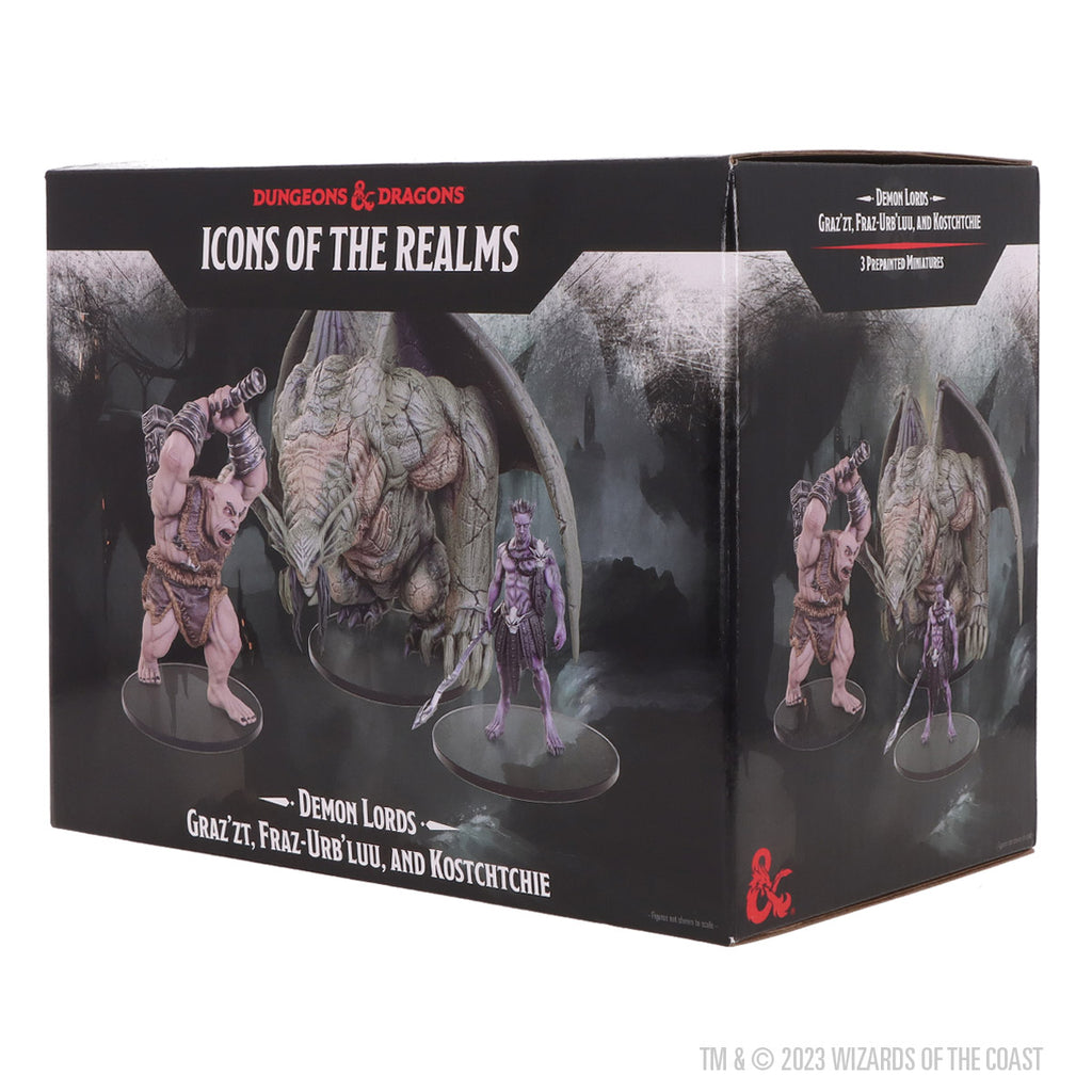 D&D Icons of the Realms: Demon Lords - Graz'zt, Fraz Urb'luu, and Kost ...