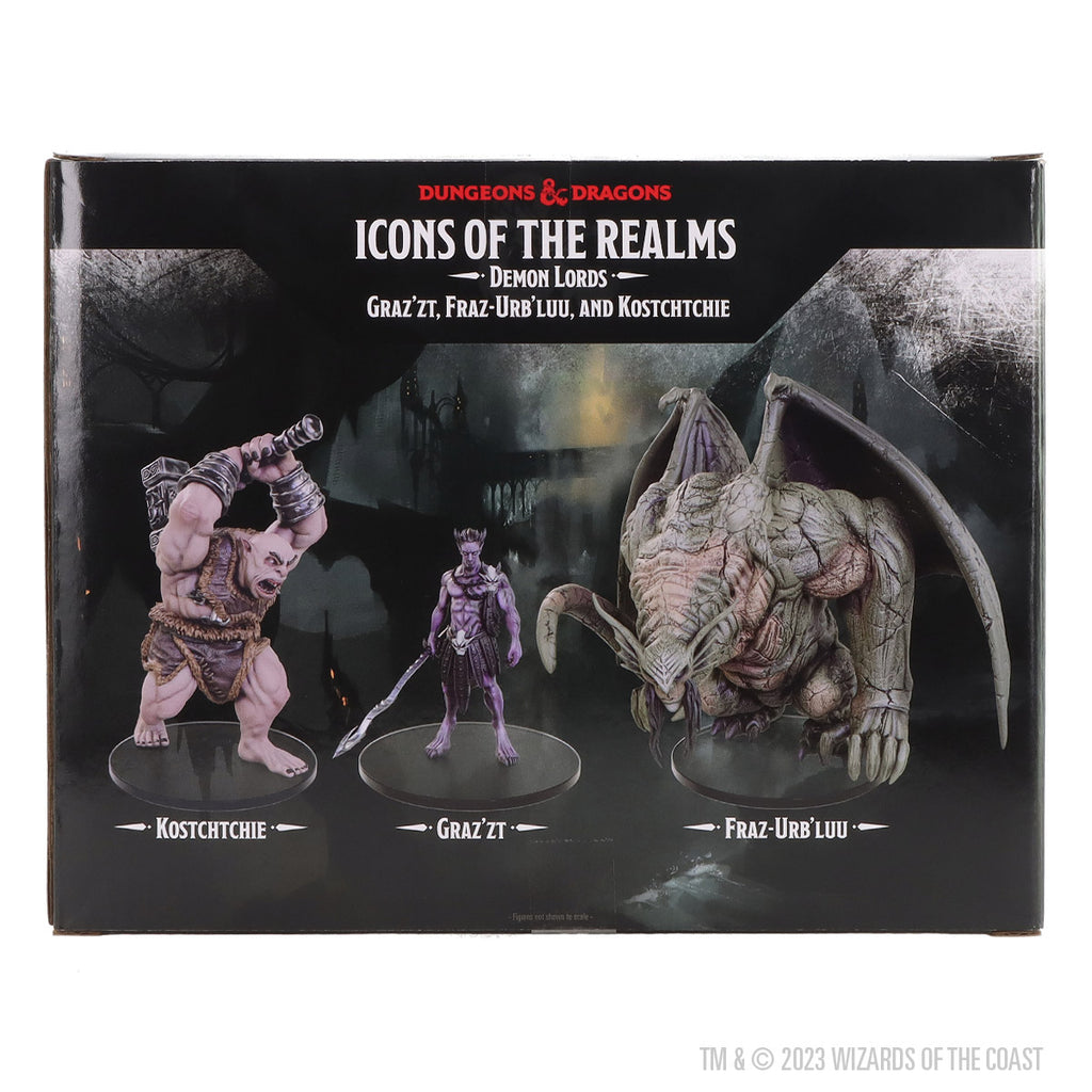 D&D Icons of the Realms: Demon Lords - Graz'zt, Fraz Urb'luu, and Kost ...