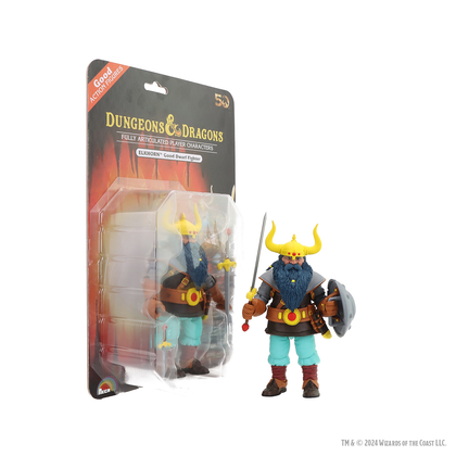 PRE-ORDER - Dungeons & Dragons 7” Scale Action Figure – Limited 50th Anniversary Edition Elkhorn Figure - 1