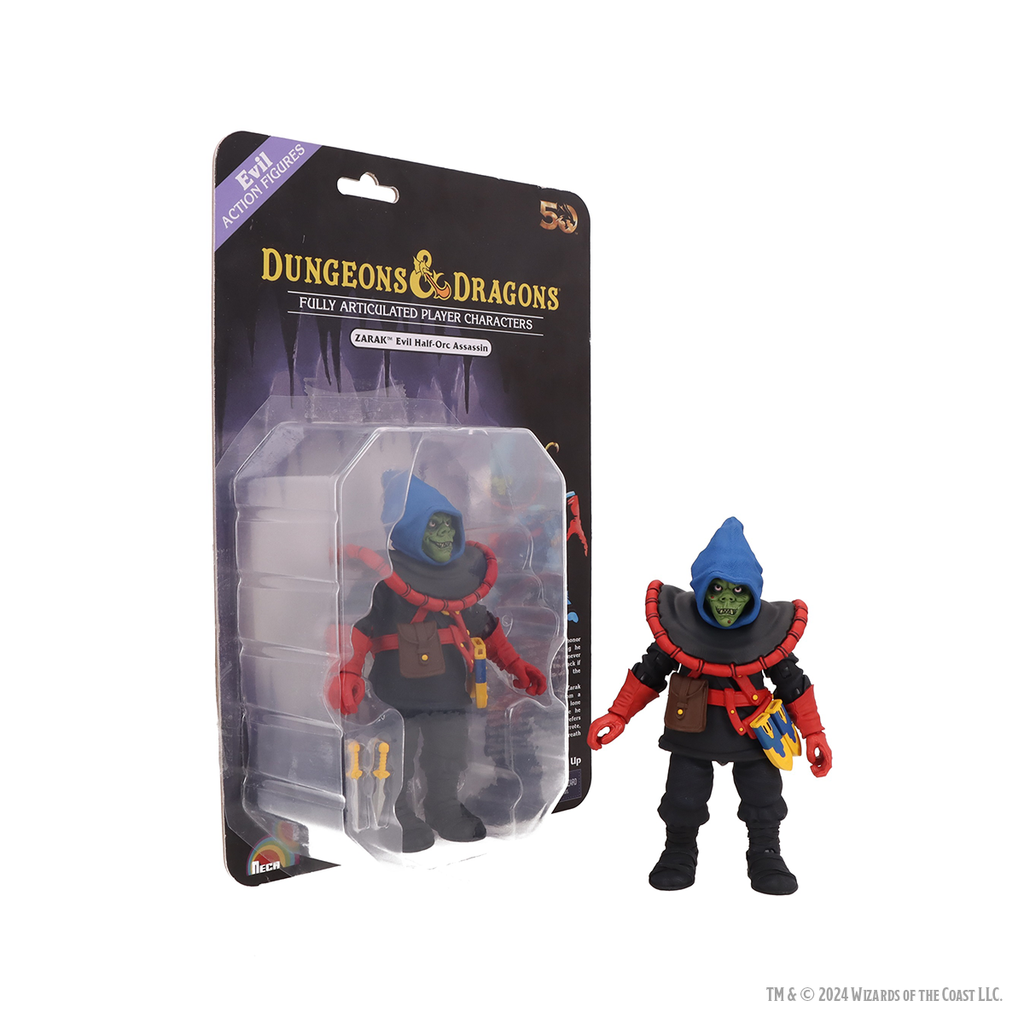 Dungeons & Dragons 7” Scale Action Figure – Limited 50th Anniversary Edition Zarak Figure