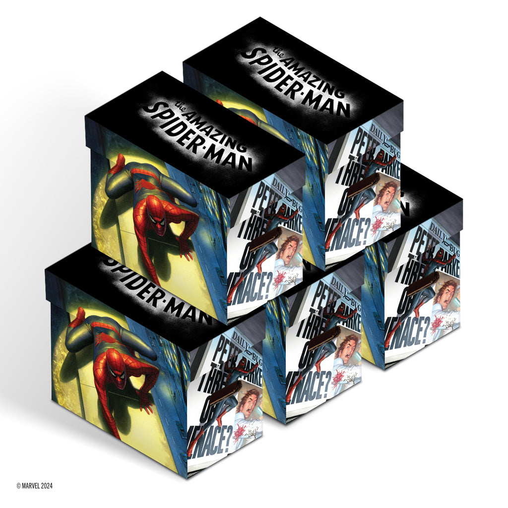 Marvel Short Comic Book Storage Box: Spider-Man, Menace? (Bundle