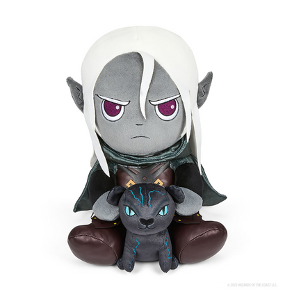 Dungeons & Dragons: Drizzt and Guenhwyvar 13" Plush by Kidrobot - 2