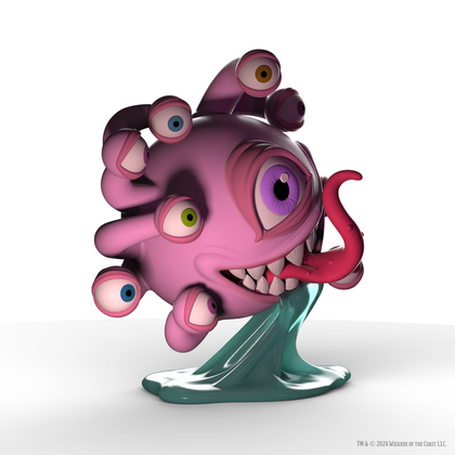 PRE-ORDER - Dungeons & Dragons:  7" Resin Beholder- Glow-In-The-Dark Edition by Kidrobot - 2