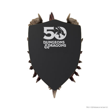 PRE-ORDER - D&D Replicas of the Realms: Ancient Red Dragon Trophy Plaque - Limited Edition 50th Anniversary - 2
