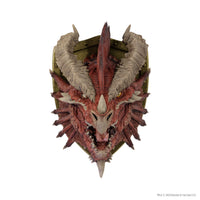 PRE-ORDER - D&D Replicas of the Realms: Ancient Red Dragon Trophy Plaque - Limited Edition 50th Anniversary
