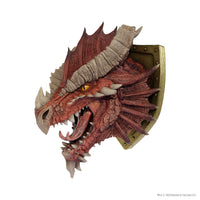 PRE-ORDER - D&D Replicas of the Realms: Ancient Red Dragon Trophy Plaque - Limited Edition 50th Anniversary