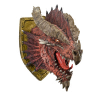 PRE-ORDER - D&D Replicas of the Realms: Ancient Red Dragon Trophy Plaque - Limited Edition 50th Anniversary