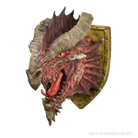 PRE-ORDER - D&D Replicas of the Realms: Ancient Red Dragon Trophy Plaque - Limited Edition 50th Anniversary