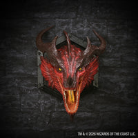 D&D Replicas of the Realms: Red Dragon 12" Trophy Plaque