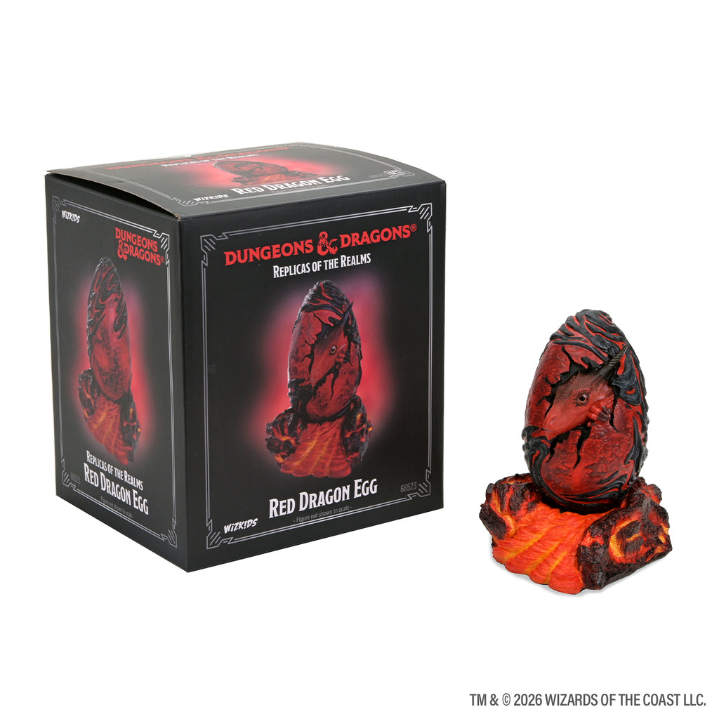 D&D Replicas of the Realms: Red Dragon Egg