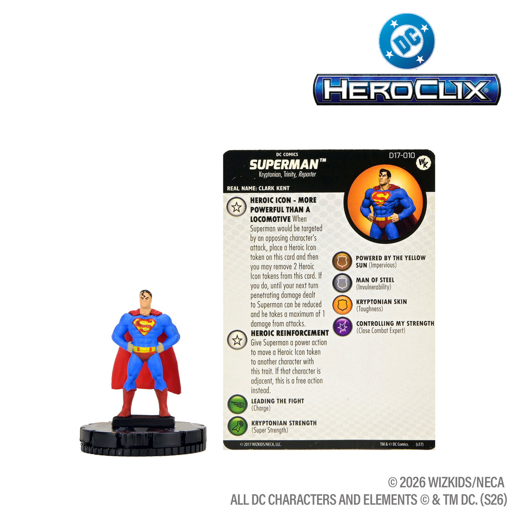 DC Comics HeroClix: Trinity Monthly Organized Play Kit