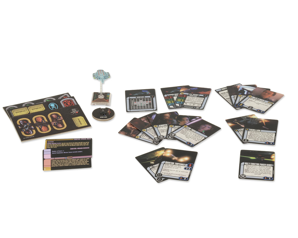 WizKids Star Trek Attack Wing Q-CONTINUUM OP Evento Mese Tre Kit - Foto 2