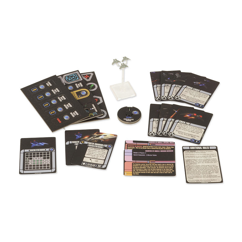 Star Trek: Attack Wing - Federation Attack Fighter Squadron Expansion ...