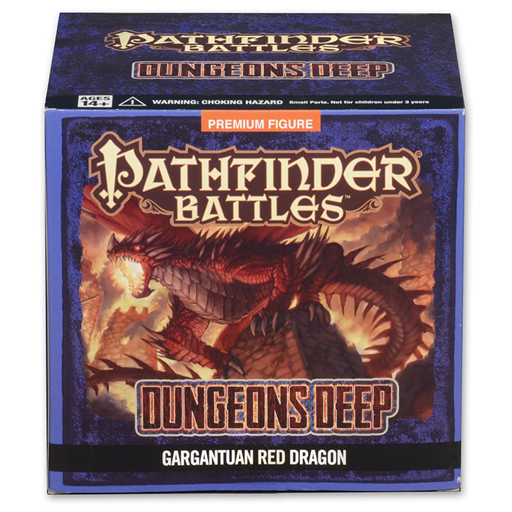 Pathfinder Battles: Dungeons Deep - Gargantuan Red Dragon