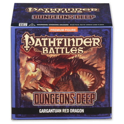 Pathfinder Battles: Dungeons Deep - Gargantuan Red Dragon - 1