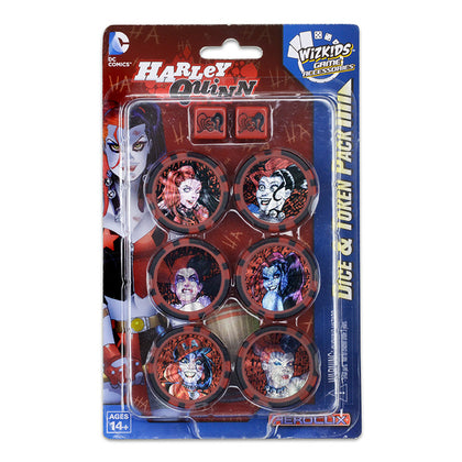 DC Comics HeroClix: Harley Quinn Dice & Token Pack - 1