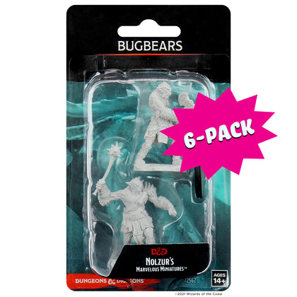 D&D Nolzur’s Marvelous Miniatures: Bugbears (Bundle of 6)