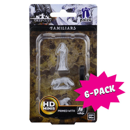 Pathfinder Battles Deep Cuts Unpainted Miniatures: Familiars (Bundle of 6)